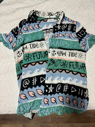 2 Camisas Manga Corta Topman Multicolor