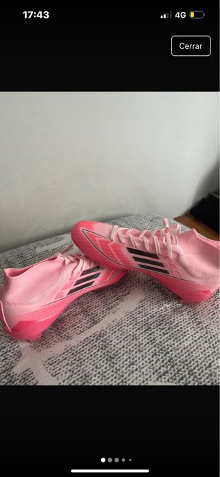 Zapatillas Fútbol Adidas F50 Rosas