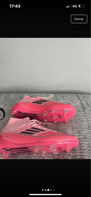 Zapatillas Fútbol Adidas F50 Rosas