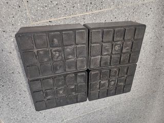 Tacos de goma para elevador de tijera(4 unidades)
