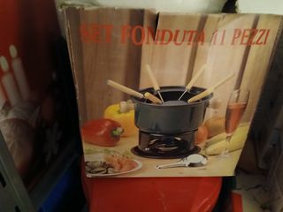Varie per la casa
Set tazzine , bicchieri, 
Fondut