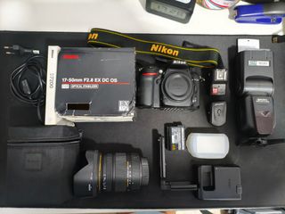 Nikon D7200 + Sigma 17-50mm + Flash