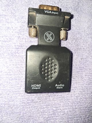 Adaptador HDMI a VGA con Audio