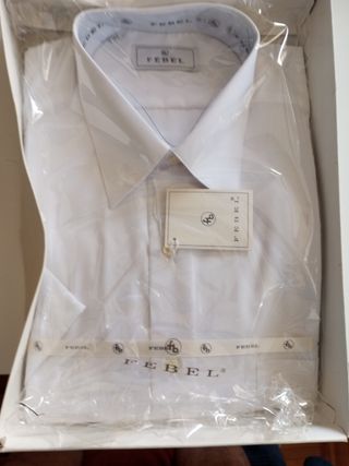 Camisa FEBEL Blanca Talla M