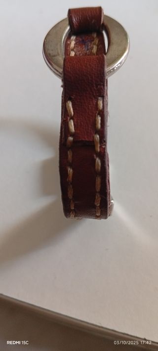 Pulsera de cuero marrón