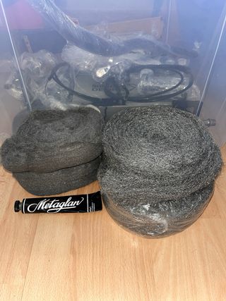 Kit Pulido Metales: Lana Acero y Metaglan