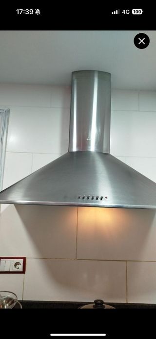 Campana extractora cocina 3 filtros