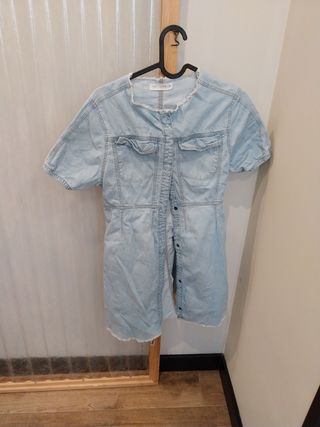 Vestido vaquero niña Zara