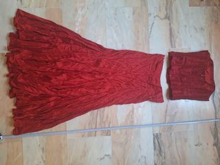 Conjunto fiesta dos piezas rojo