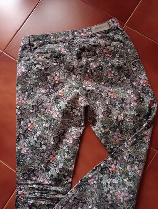 Pantaloni stampa floreale Marc Cain