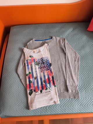 Chaqueta y Camiseta Mujer Talla S
