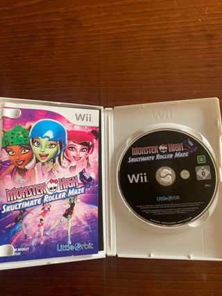 Juegos Wii Monster High (3 títulos)
