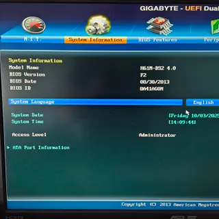 Placa base Gigabyte GA-H61M-DS2 4.0