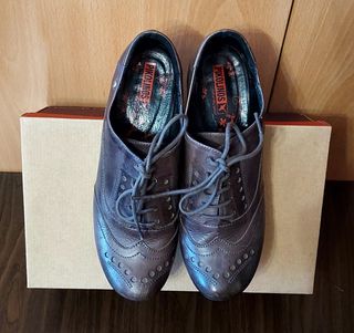 Botines Pikolinos Marrones con Cordones