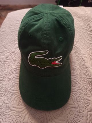 Gorra Verde Lacoste Cocodrilo