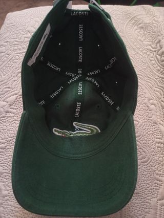 Gorra Verde Lacoste Cocodrilo