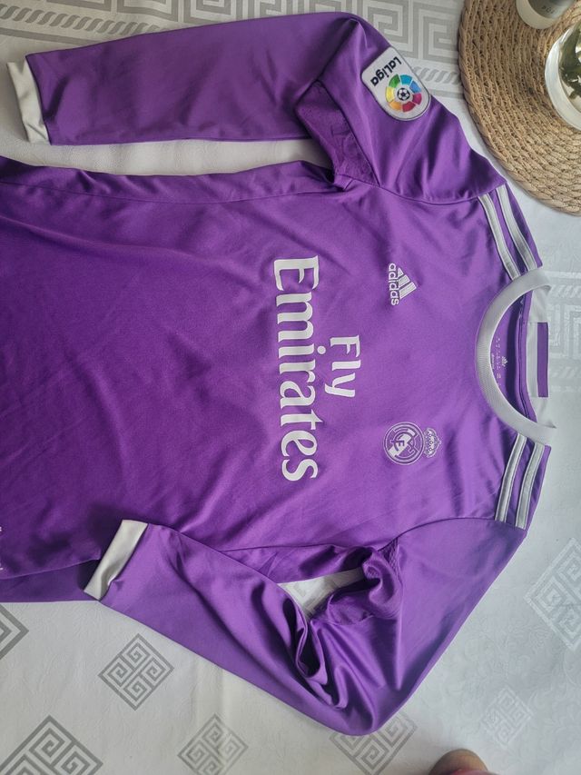Conjunto 2 Camisetas Deportivas Adidas Morada y Gr