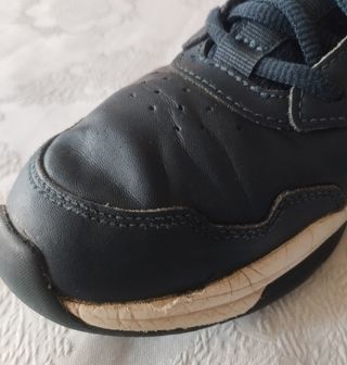 Deportivas Reebok niño azul y amarillo 