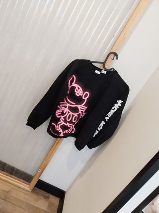 Sudadera Negra Mickey Mouse Lefties
Talla 11-12