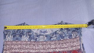 Camiseta sin mangas Desigual azul y roja