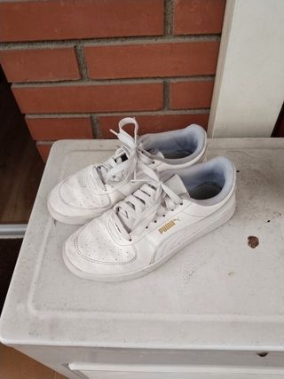 Bambas Cuero Mujer Blancas Talla 37