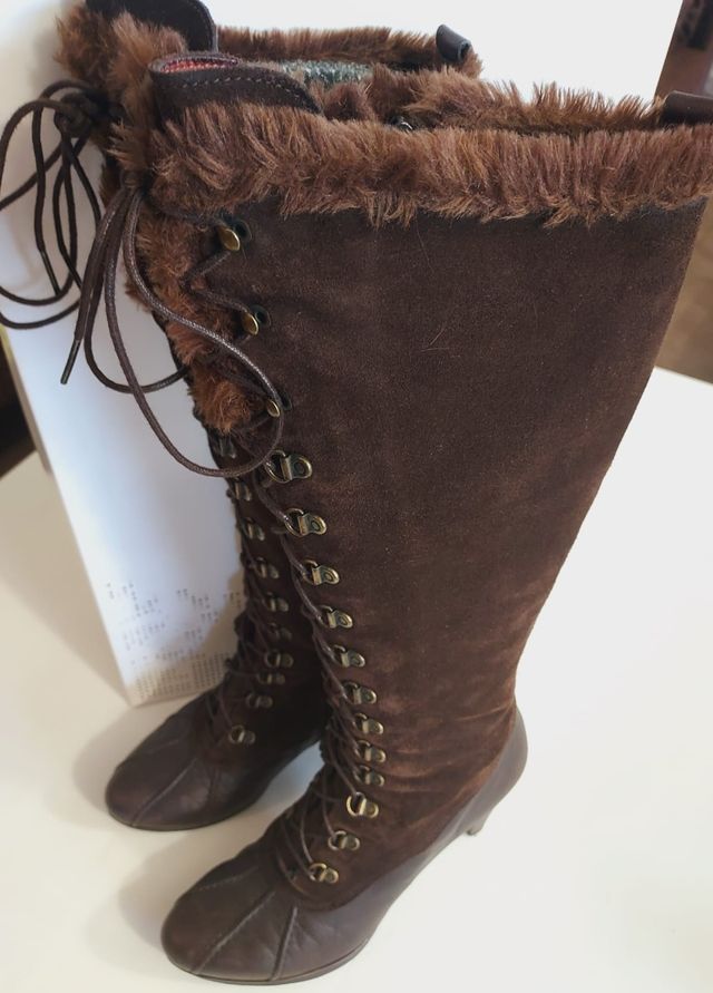 Botas altas Hispanitas marrones