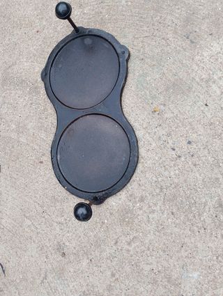 Plancha doble para tortitas