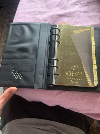 Agenda piel vintage