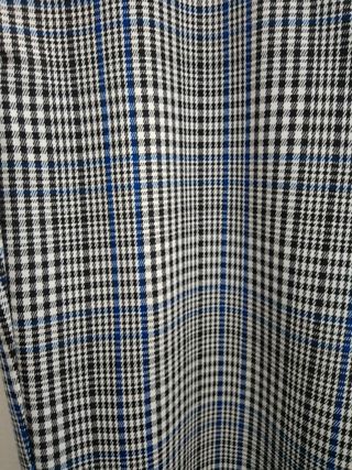 Pantalones chinos de cuadros beige y azul