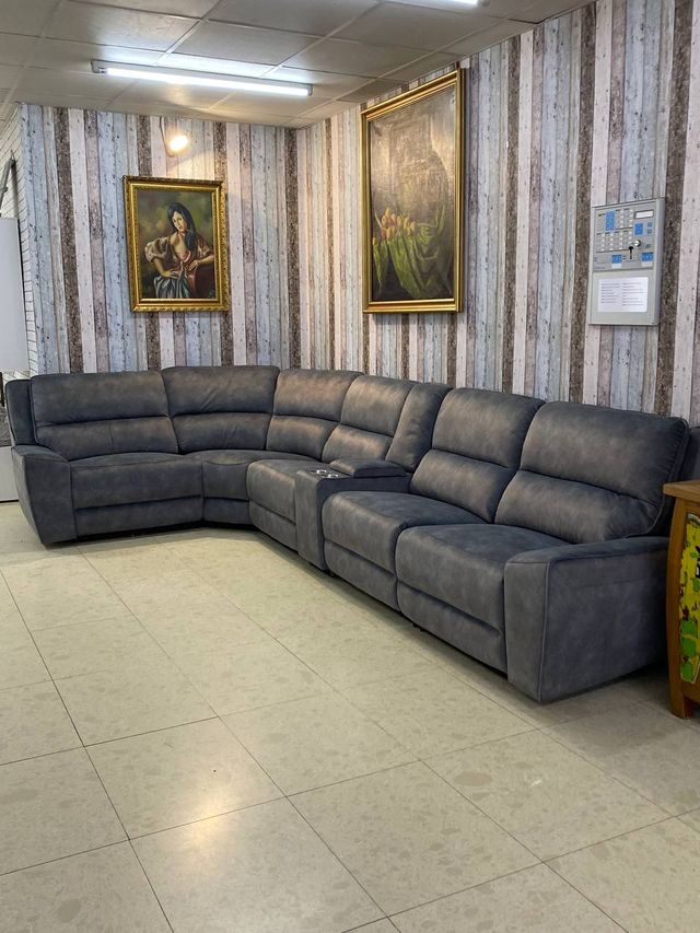 mega sofá rinconera chaise longue - hacemos envíos