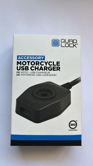 Motorcycle USB Charger Quad Lock