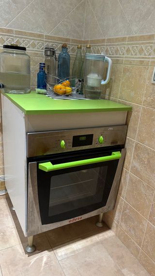 Horno Edesa con estructura