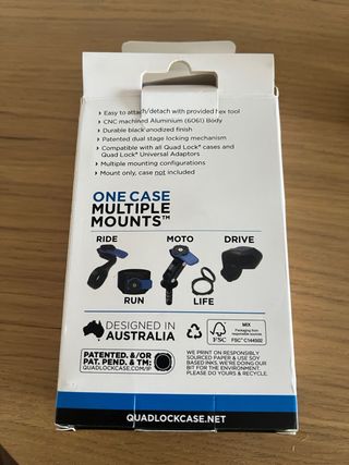 Quad Lock Fork Stem Mount Pro