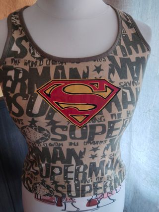 Camiseta Superman Talla s/m