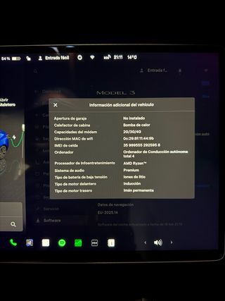 Tesla Model 3 Highland AWD con EAP
