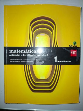 Matemáticas aplicadas a las ciencias sociales I...