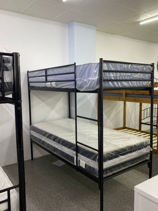 Litera individual negra barata - hacemos envíos!