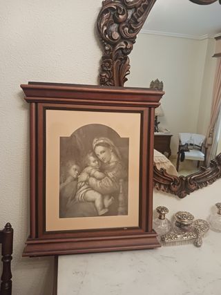 Juego 3 cuadros madera