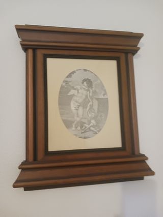 Juego 3 cuadros madera