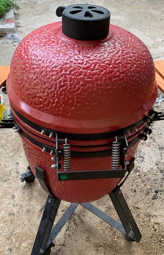 Barbecue Kamado 21» + grill e pietra per pizza