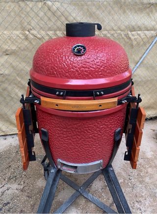 Barbecue Kamado 21» + grill e pietra per pizza