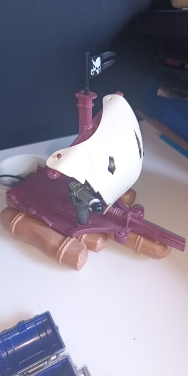 Playmobil Piratas Barco y Cofre Tesoro