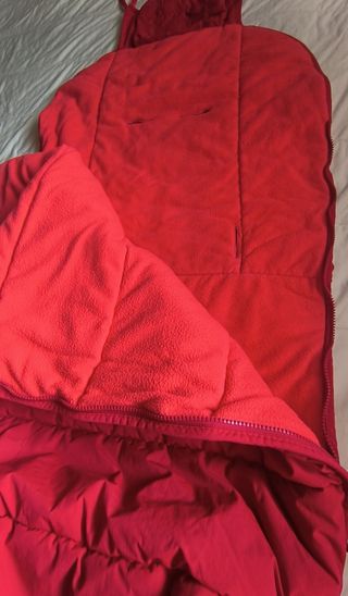 Saco para silla de paseo rojo
