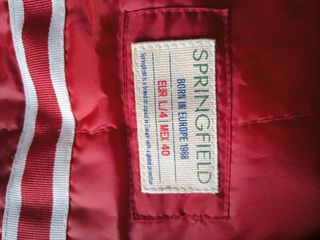 Chaqueta entretiempo UNISEX roja y blanca