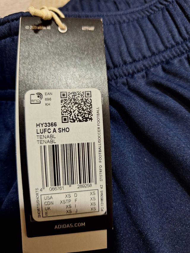 Shorts Leeds United 2023-24 Away Taglia XS