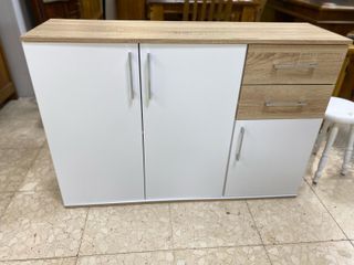MUEBLE DE COCINA Y APARADOR NUEVO BLANCO CAMBRIA