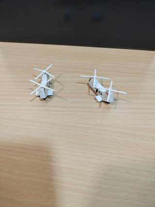 Tente  2 Helicópteros Doble Rotor o hélice.