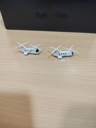 Tente  2 Helicópteros Doble Rotor o hélice.
