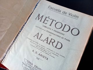 Gran lote 9 auténticos libros antiguos música