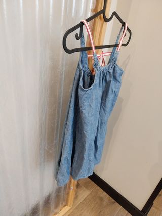 Vestido vaquero Zara niña talla 11-12